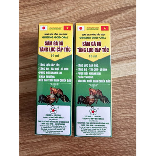 Combo 5 lọ Thảo dược Sâm Gà Đá 10ml sumi japan TĂNG LỰC CẤP TỐC, • TĂNG BO - TẢI CỰA - LÌ ĐÒN • PHỤC HỒI NHANH