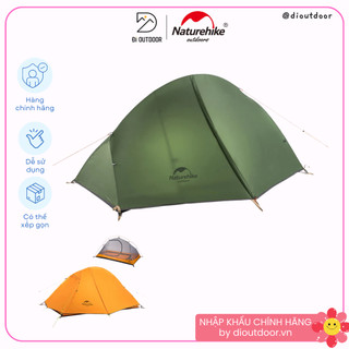 Lều 1 Người Cắm Trại Dã Ngoại Siêu Nhẹ Naturehike NH18A095-D Chống Nước 3000mm