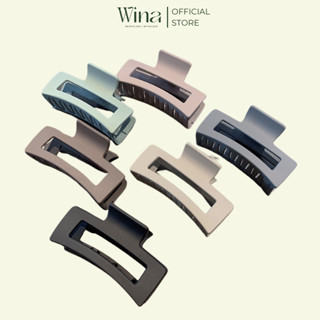 Kẹp Tóc Vuông Phiên Bản Đủ Màu WINA KT-021