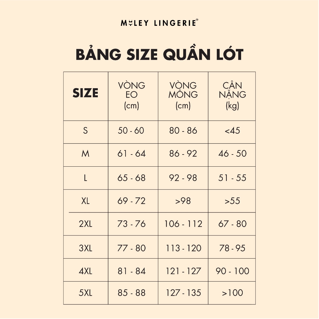 Combo 6 Quần Lót Nữ Miley Lingerie Vải Sợi Bamboo Cao Cấp Miley Nature FBS0201-0101