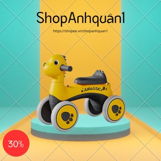 Xe chòi chân khủng long cao cấp có nhạc đèn cho bé 2-5 tuổi