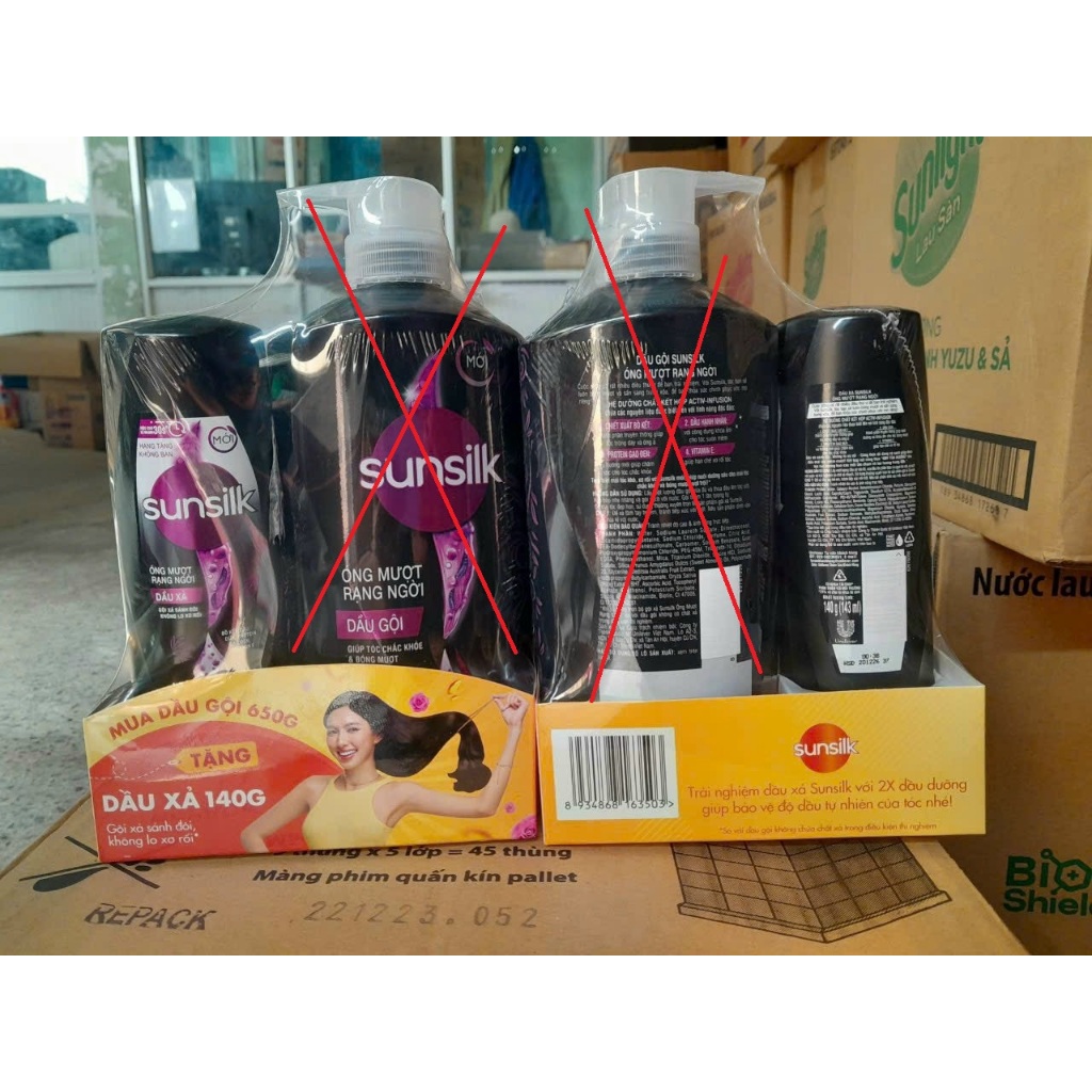 Dầu gội / xả sunsilk