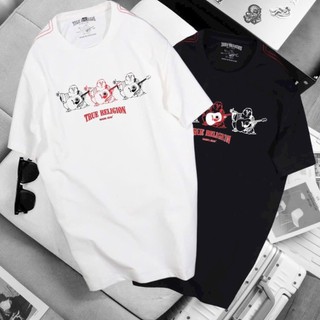 ÁO THUN NAM TAY NGẮN CỔ TRÒN IN LOGO ÔNG ĐỊA TRUE RELIGION BRAND JEANS - ND DESIGN