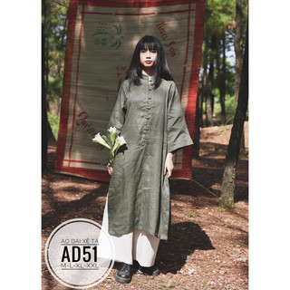 BIGSIZE Áo dài xẻ tà AD51