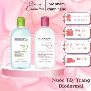Nước Tẩy Trang Biodermal Chính Hãng Cho Da Dầu Mụn Và Da Nhạy Cảm 500ml