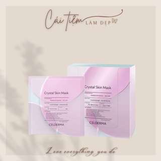 Mặt Nạ Thạch Anh Celderma Crystal Skin Mask - Full Hộp
