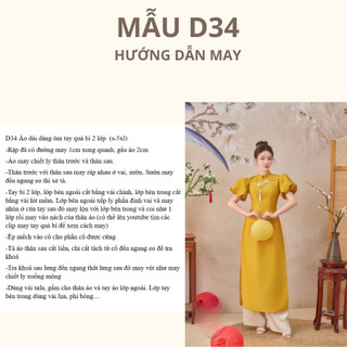 RẬP GIẤY A0 ÁO DÀI D34 (SP LÀ GIẤY KHÔNG PHẢI QUẦN ÁO)