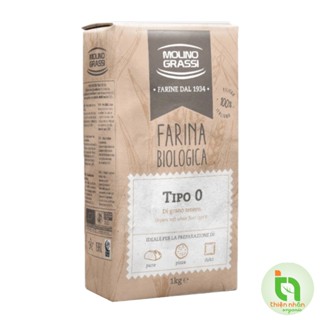 HSD T2.26 - Bột mì đa dụng hữu cơ Bột số 11 Molino Grassi 1kg