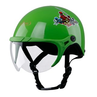 Mũ bảo hiểm trẻ em có kính cao cấp - Dành cho bé từ 1 đến 3 tuổi - Asia MT103Ks - Kid S - Vòng đầu 48-50cm