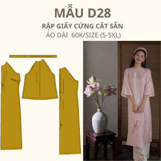 RẬP GIẤY CỨNG CẮT SẴN ÁO DÀI D28