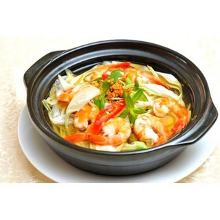 Nồi Đất cạn Đỉnh 7" Loại 1 tem vàng YingTeLi , Nấu Mỳ Cay, Chịu Nhiệt Cao