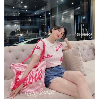 Áo len cổ bẻ babi, áo len nữ tay ngắn viens store