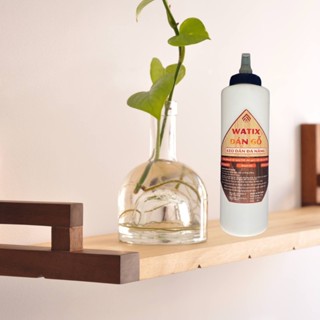 Keo dán gỗ, kháng nước, trong suốt khi khô - Keo dán ván sàn PVC, chống thấm cổ ống - Watix dán gỗ