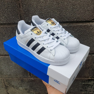 Giày Adidas Superstar Tem Vàng Hàng Cao Cấp