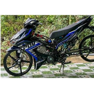 Tem rời dán xe winner x v2 xanh đen