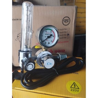 Đồng hồ CO2 đo khí máy hàn Mig
