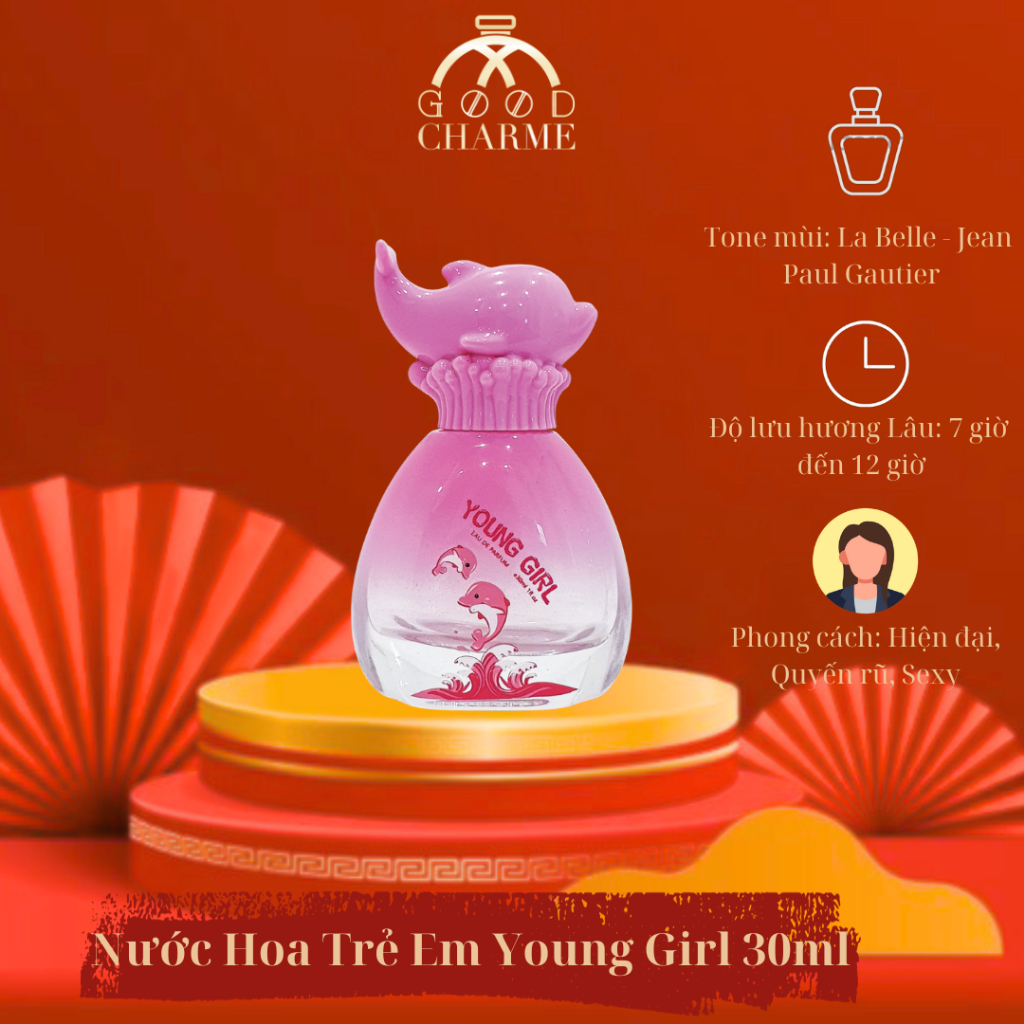 Nước Hoa Trẻ Em Young Girl 30ml