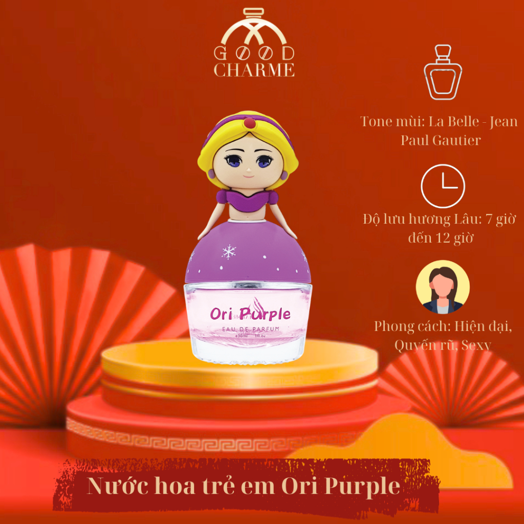 Nước Hoa Trẻ Em Ori Purple 30ml