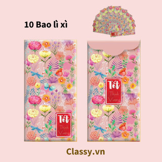 Bao lì xì tết 2025, chất liệu dày dặn, mẫu mã đa dạng q1476