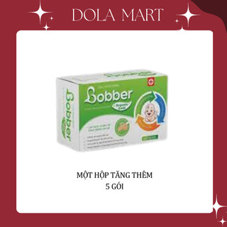 Gạc rơ lưỡi vệ sinh răng miệng cho bé Bobber, hộp 30 gói tặng thêm 5 gói