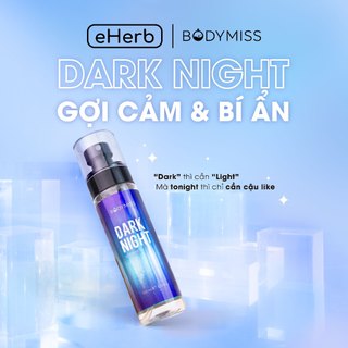  Bodymist hương nước Hoa Dark Night quyến rũ chiết xuất đàn hương, phong lan BODYMISS 105ml (Chai)