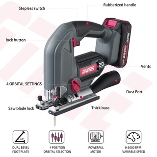 Máy Cưa Lọng Dùng Pin KingTree - CS75
