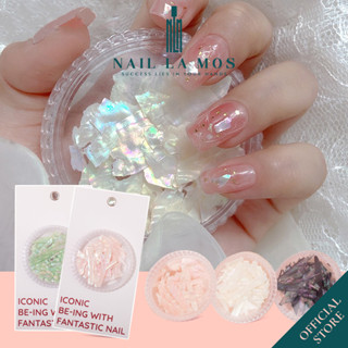 Xà cừ nail vân đá La D’ Fera chính hãng - Thanh xà cừ mỏng ẩn gel phụ kiện trang trí móng tay nhiều màu (lẻ hũ)