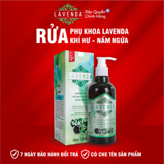 Dung dịch vệ sinh thảo dược LAVENDA giúp đánh bay khí hư, huyết trắng, nấm ngứa, khử mùi hôi 275ml