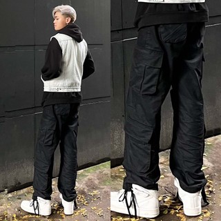 Quần Kaki Túi Hộp Nam Nữ Reetro 8 - Quần Cargo Pants Ống Rộng