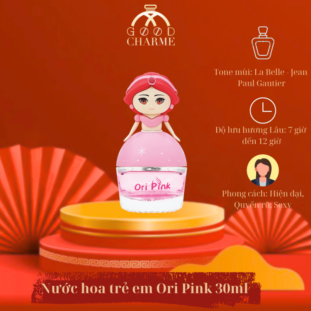 Nước Hoa Trẻ Em Ori Pink 30ml