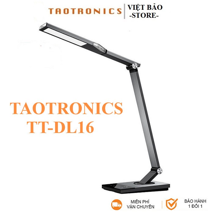 Đèn LED Để Bàn Thông Minh TaoTronics TT-DL16,DL056 12W, 5 Chế Độ Ánh Sáng, 6 Mức Sáng, Thân Kim Loại