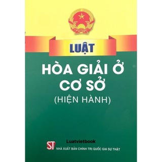 Sách - luật hòa giải ở cơ sở