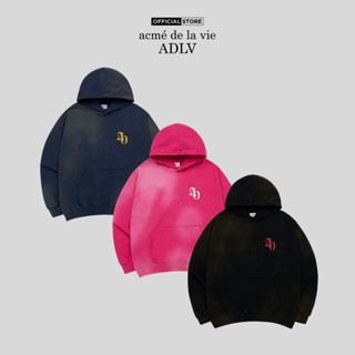 Áo hoodie ADLV NEW SYMBOL LOGO dáng oversized màu đen/xanh navy/hồng - Hàng chính hãng