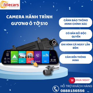 Camera hành trình ô tô s10 vietmap s2 bản quyền vĩnh viễn có bản đồ navitel độc quyền cảnh báo tốc độ chính hãng