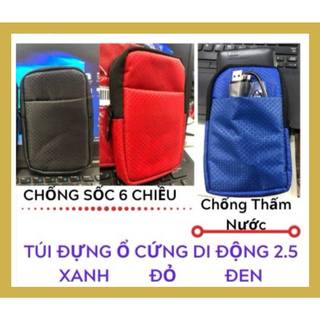 Túi Đựng Ổ Cứng Di Động 2.5 - Chống Sốc 6 Chiều- Chống Thấm Nước Cực Tốt- Được Chọn Màu