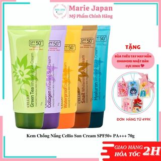 Kem Chống Nắng Cellio Sun Cream SPF50+ PA+++ 70g