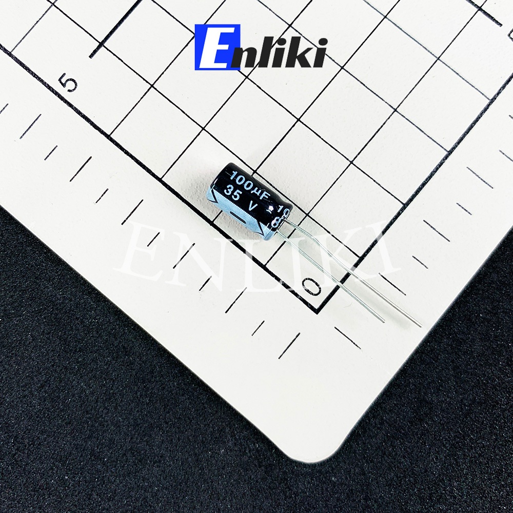[Mã ELHACE giảm 4% đơn 300K] 2 Chiếc Tụ 100uF 35V kích thước 6x11mm