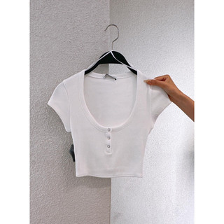 [AUTH] Áo thun croptop ZARA nữ