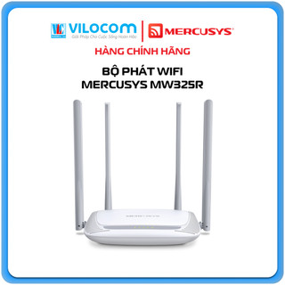 Bộ Phát Wifi không dây Mercusys MW325R 04 Râu - Hàng Chính Hãng
