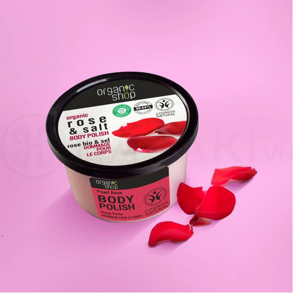 Tẩy Tế Bào Chết Body Organic Shop Cà Phê Và Sugar Body Scrub 250ml