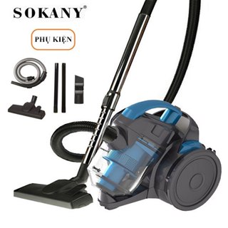 Máy hút bụi cầm tay SOKANY SK3381 công suất cực mạnh 2000W hút được bụi mịn và dễ dàng di chuyển