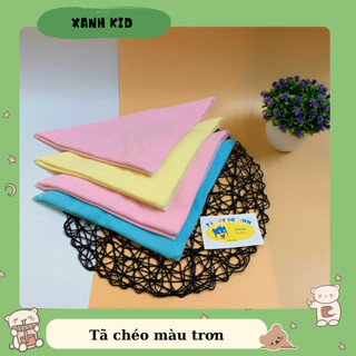 Tã chéo sơ sinh Hằng Trang 100% cotton cho bé, tã chéo tam giác chất cottong mềm