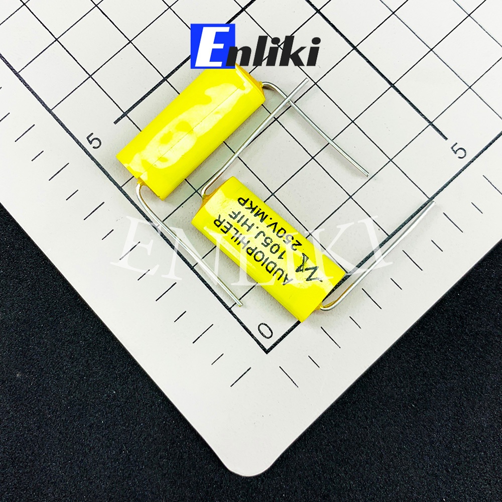 Tụ 1uF AUDIOPHILER 250V 105J Màu Vàng