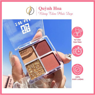 Phấn mắt 4 ô DIKALU Pumpkin Wine Red 20