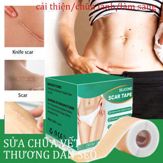 Miếng dán xóa mờ sẹo bằng gel silicone tái sử dụng miếng dán che sẹo miếng dán sẹo lồi Miếng Dán trợ giảm sẹo