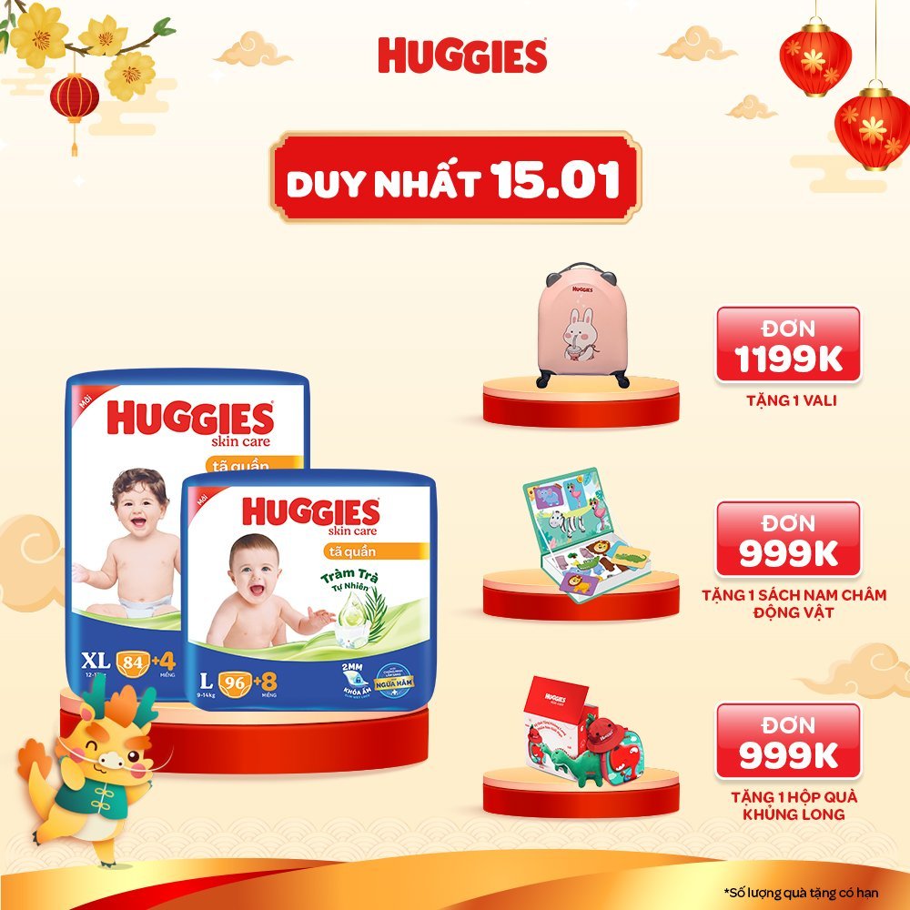 Hàng chính hãng   Bỉm Huggies đủ size date xa 2026