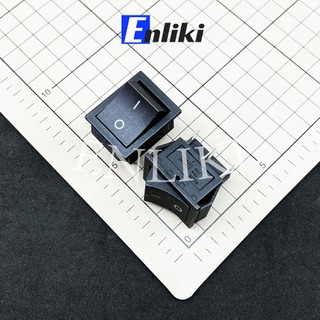 16a 250v công tắc kcd4-202 31*25mm 6 chân màu đen