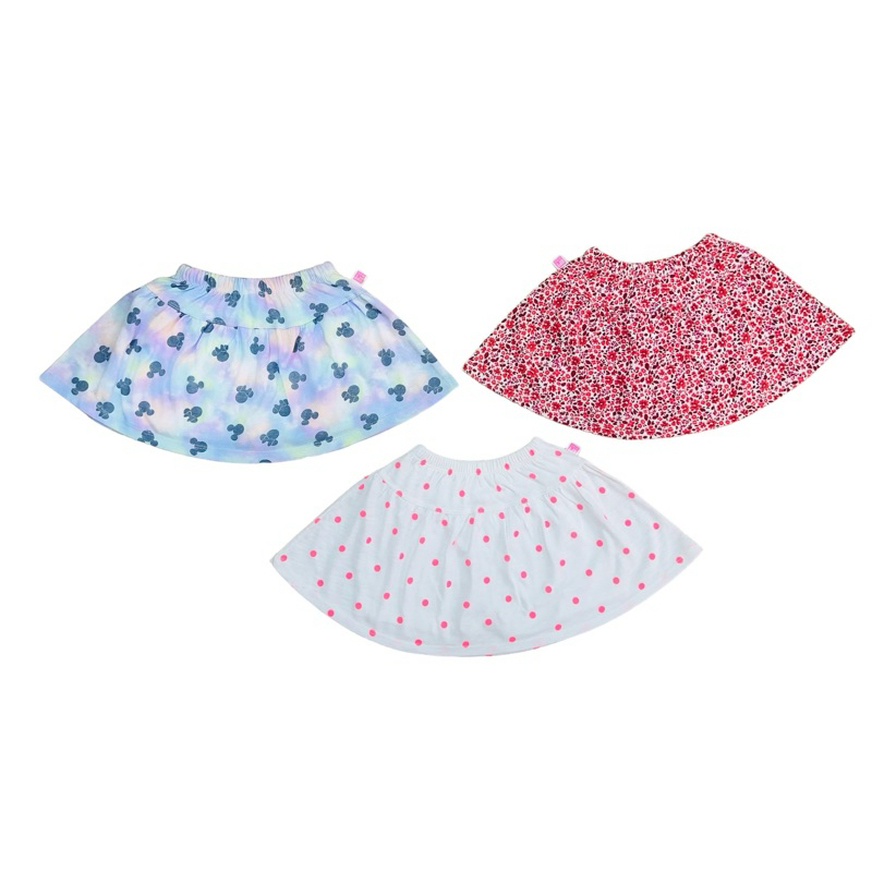 Chân váy bé gái có chíp bên trong từ vải cotton xuất dư cho bé gái từ 10-30kg, mềm kín bao mát