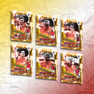 Thẻ cầu thủ bóng đá arsenal legend of all time | sky labels | ozil arshavin bergkamp robin van persie thierry henry