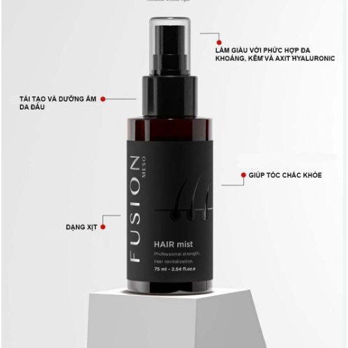 Tinh Chất Xịt Dưỡng Tóc & Phục Hồi Nang Tóc Fusion Meso Hair Men Mist 75ml